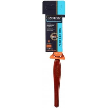 3/4" 18mm Hamilton Perfection Clean Edge Firm Synthetic Window Angled Paint Brush