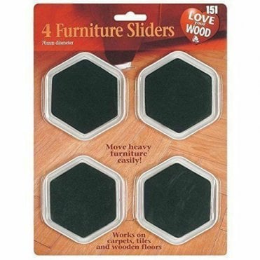 4Pcs Heavy Duty Furniture Sliders Movers Magic Moving Gliders Removal Lift pad