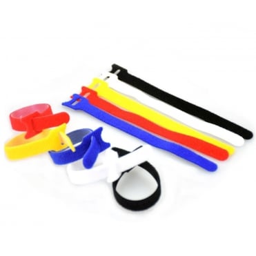Adjustable Releasable Reusable Hook And Loop Cable Ties, Cable Tidy Strap