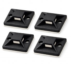 Fissaggi Per Fascette In Nylon &ndash; Tasselli Per Cavi 9mm, Neri, 8x38mm, On1shelf