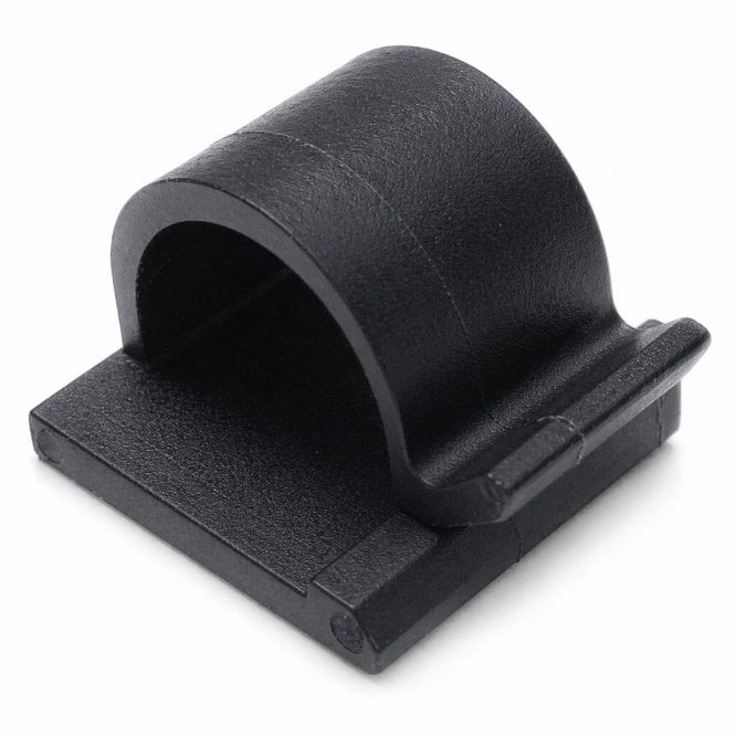 Black Self-adhesive Cable Clips Wire Clips Holders
