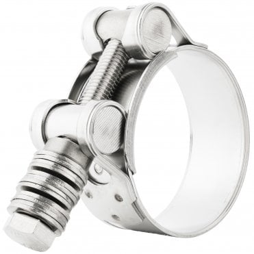 Constant Pressure T-Bolt Hose Clamp – 48–51mm (316 Stainless Steel)