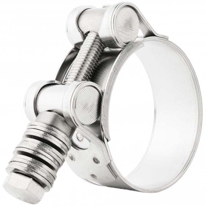 Constant Pressure T-Bolt Hose Clamp – 64–67mm (316 Stainless Steel)