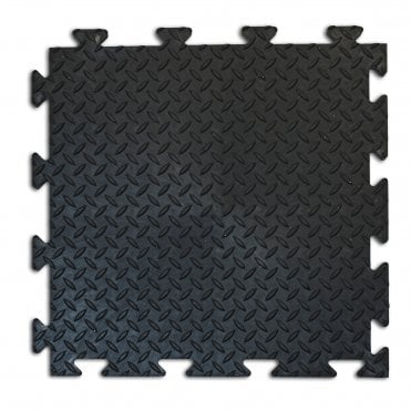 Diamond Top Interlocking Modular Tuff Tile