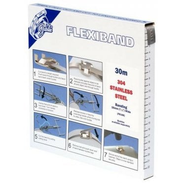 Flexiband 16mm Banding Buckle Stainless Steel A2 304