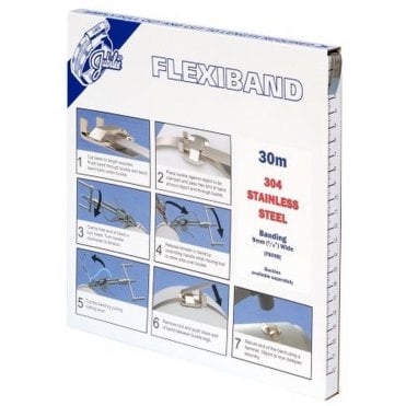 Flexiband 9mm Sign Banding Stainless Steel A2 304