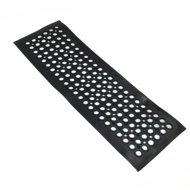 Heavy Duty  Large Outdoor Entrance Mat Rubber Safety Mat Flooring 300mmx900mm (0.3m x 0.9m)