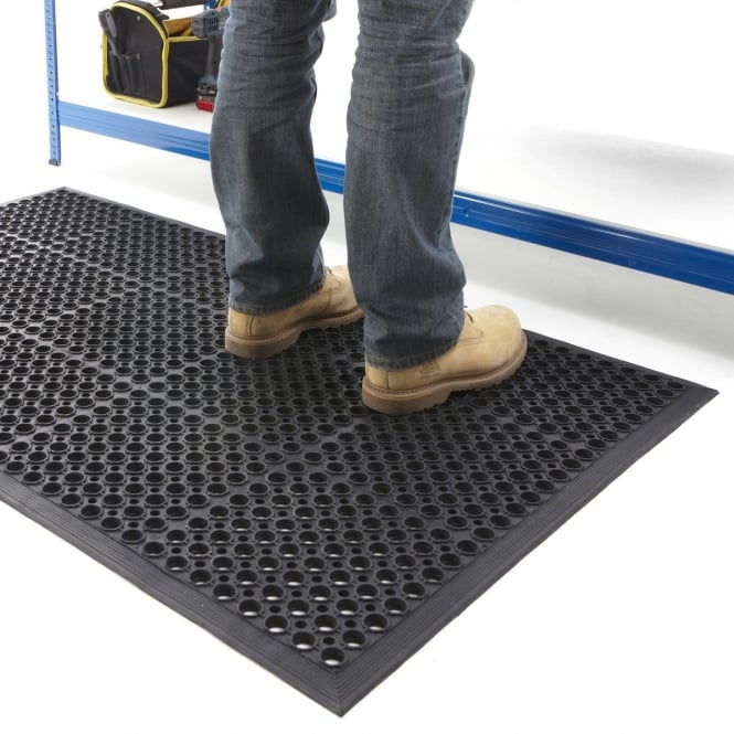 Heavy Duty Rubber Entrance Mat – Eco Friendly – 1500x900mm – Nicoman Pro