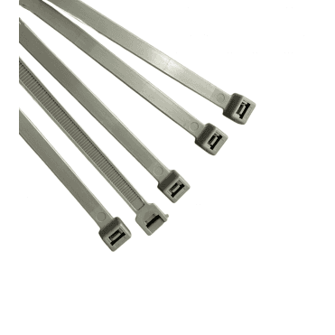 On1shelf Heavy Duty Cable Ties 7.2mm Wide – Strong Nylon PA66 Zip Ties, Long & Extra Long, Black or Natural White