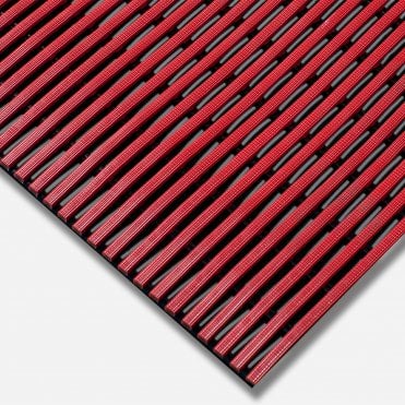 Interflex Catering Roll-Out Anti-slip Duckboard 100cm Wide Red