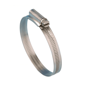 Jubilee® Light Range 304 Stainless Steel Hose Clips – Slim Worm Drive Clamps, Multiple Sizes