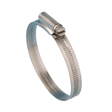 Jubilee® Light Range 304 Stainless Steel Hose Clips – Slim Worm Drive Clamps, Multiple Sizes