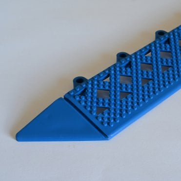 Kumfi Bevel Edge Duckboard Interlocking System 30cm x 5cm Blue