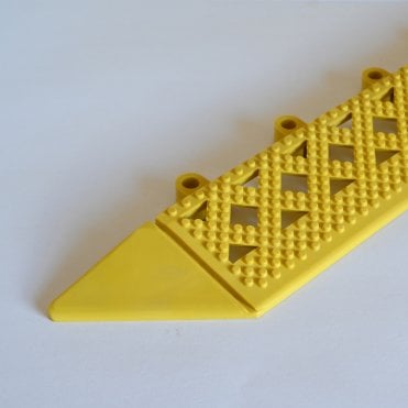 Kumfi Bevel Edge Duckboard Interlocking System 30cm x 5cm Yellow