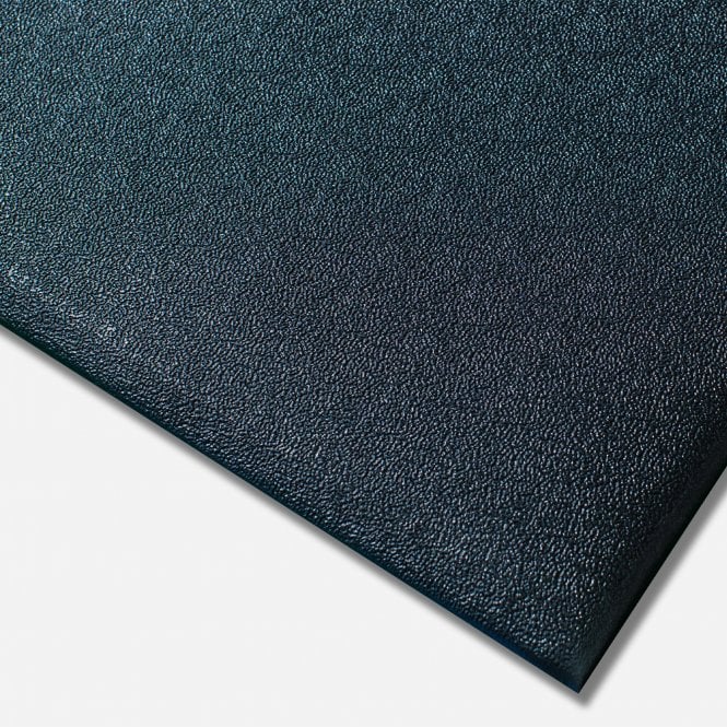 Kumfi Pebble Light Duty Anti Fatigue with Pebble Surface Mat 90cm Wide Black