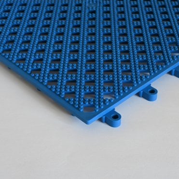 Kumfi Tile Duckboard Interlocking System 30cm x 30cm Blue