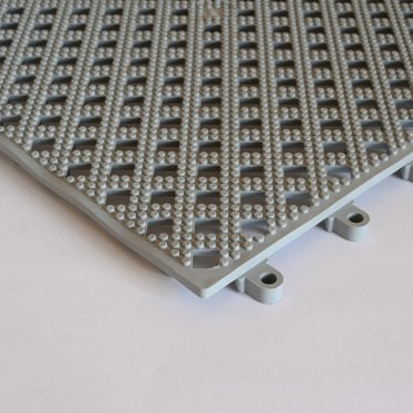 Kumfi Tile Duckboard Interlocking System 30cm x 30cm Grey