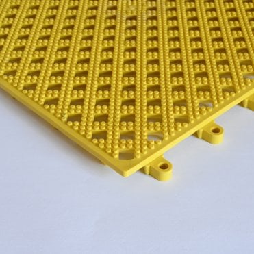 Kumfi Tile Duckboard Interlocking System 30cm x 30cm Yellow