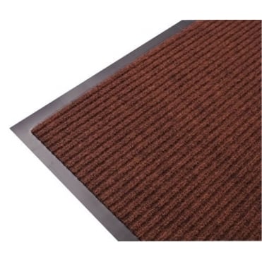 Machine Washable Barrier Mats Kitchen Hall Door Thin Bright Mat, BROWN