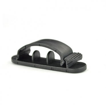 Most Practical Adhesive  Cable Clip Light Home/Office Portable Wire Organizer 3 Slots