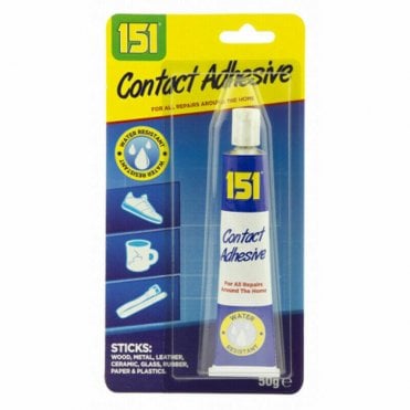 Multi Purpose Contact Adhesive Glue 50g Tube Water Resistant