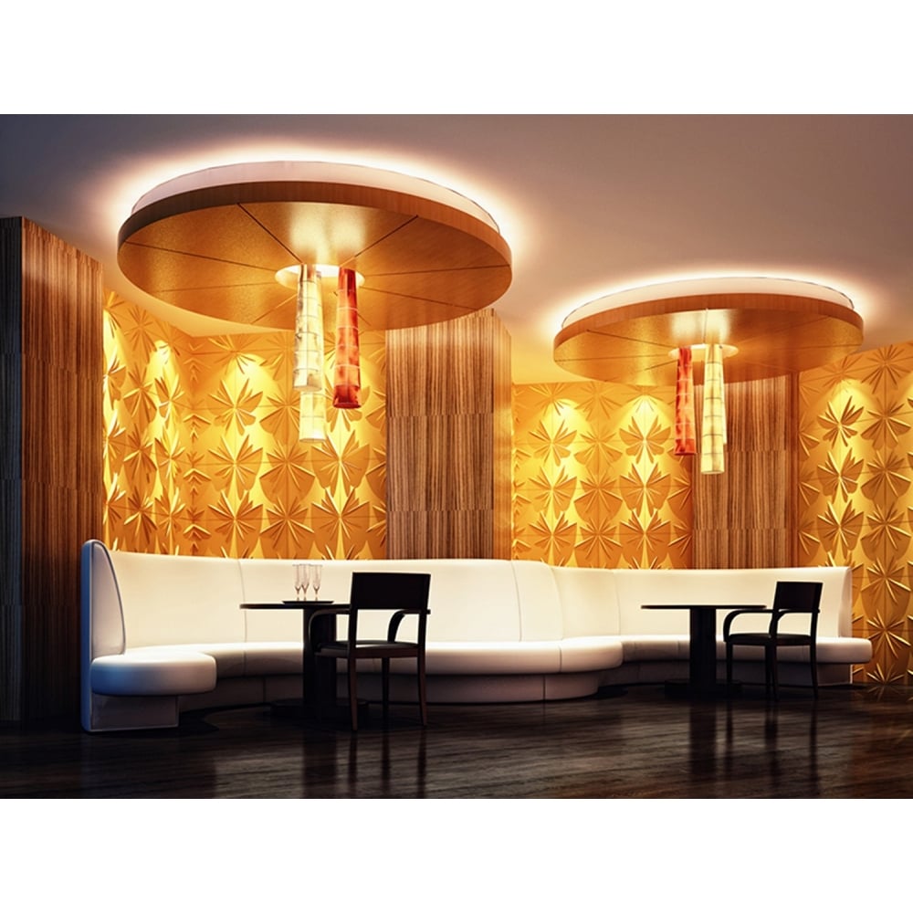 Bamboo 3D Wall panel Decorative Wall Ceiling Tiles Cladding Adele