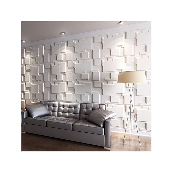 Natural Bamboo 3D Wall panel Decorative Wall Ceiling Tiles Cladding ...