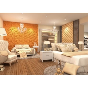 Natural Bamboo 3D Wall panel Decorative Wall Ceiling Tiles Cladding Wallpaper Athena