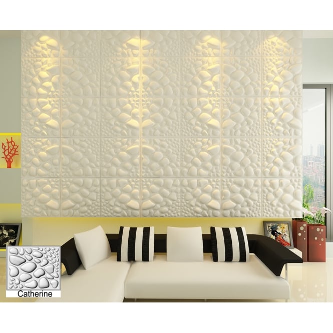 Natural Bamboo 3D Wall panel Decorative Wall Ceiling Tiles Cladding