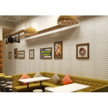 Natural Bamboo 3D Wall panel Decorative Wall Ceiling Tiles Cladding Wallpaper Dick