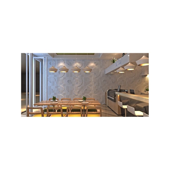 Natural Bamboo 3D Wall panel Decorative Wall Ceiling Tiles Cladding
