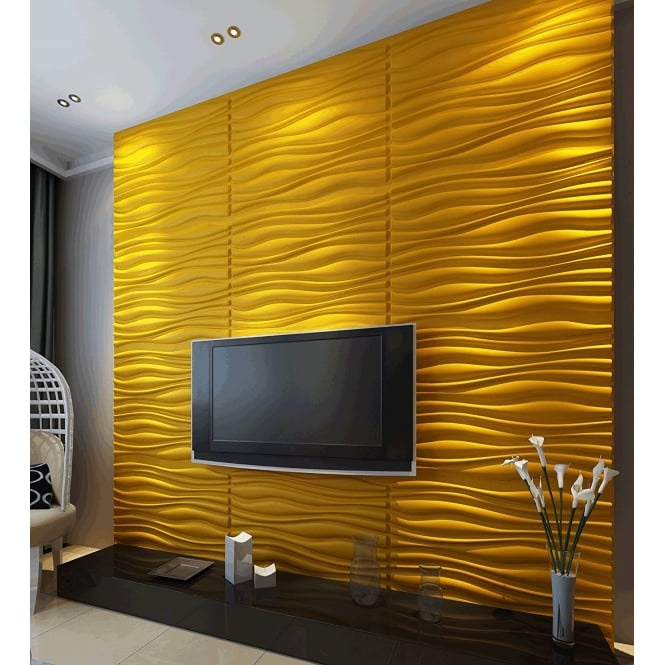 Natural Bamboo 3D Wall panel Decorative Wall Ceiling Tiles Cladding Wallpaper Inrede