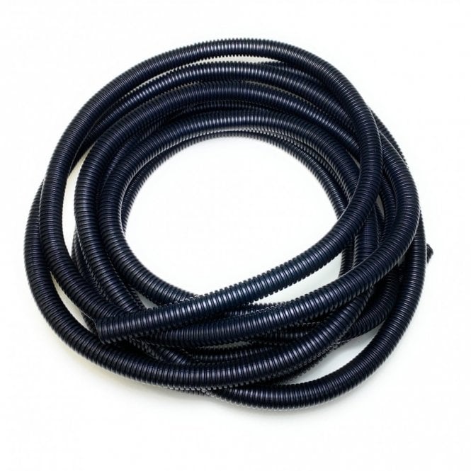  Black Split Corrugated Conduit – Flexible Cable Tidy Tube