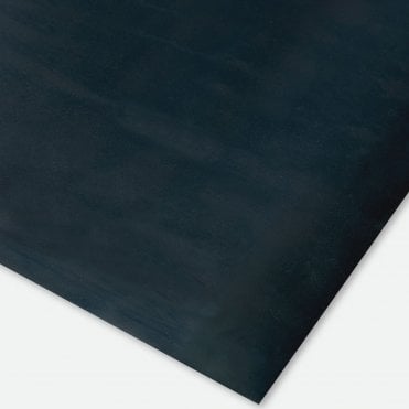 Plate Finish Rubber Roll 6mm Thickness 140cm x 10m Black