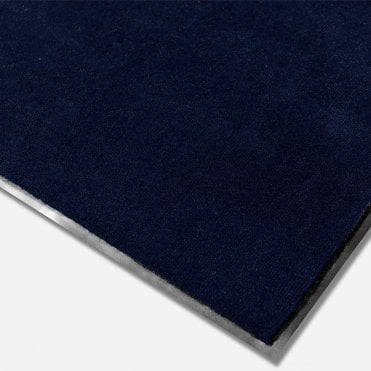 Plushway Moisture & Dirt Control Mat 90cm x 120cm Navy Blue
