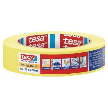 Precision Indoor-Razor Sharp Edge Masking Tape 25mmx50m