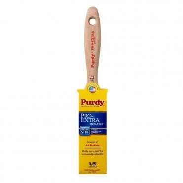 Purdy Pro Extra Monarch Stiff Bristle Synthetic Paint Brushes 1.5" (38mm)