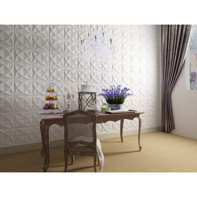 PVC 3D Wall Panel Decorative Wall Ceiling Tiles Cladding Waterproof