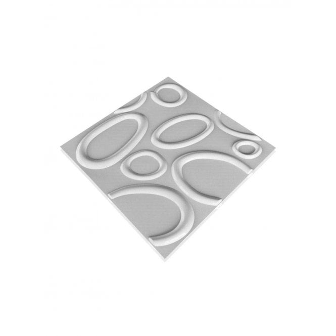 PVC 3D Wall Panel Decorative Wall Ceiling Tiles Cladding Wallpaper Waterproof Ripples (09)
