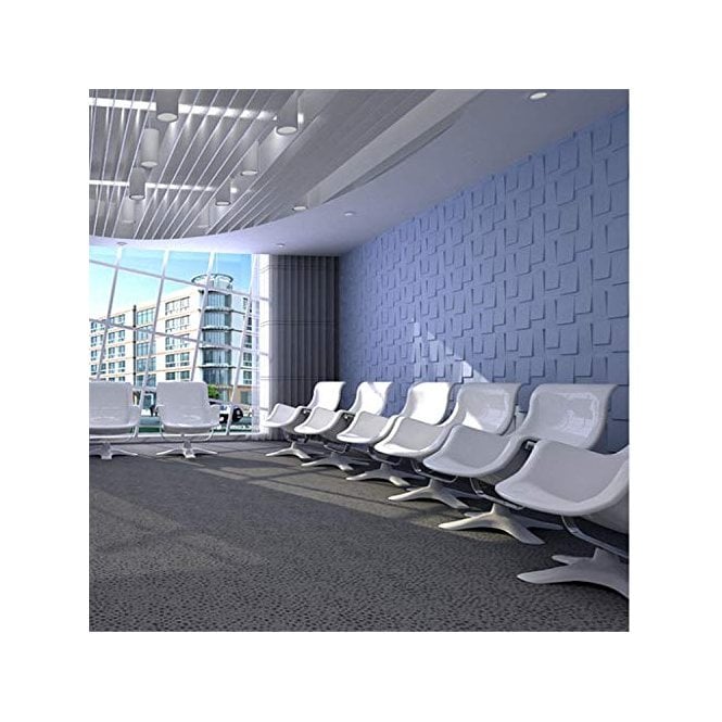 PVC 3D Wall Panel Decorative Wall Ceiling Tiles Cladding Waterproof