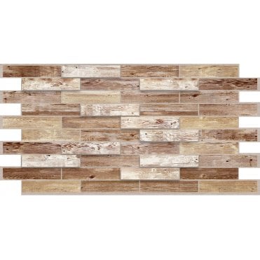PVC PANEL - WOOD EFFECT - DUTCH OAK 980 x 480mm 