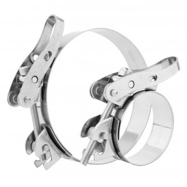 Quick-Release Lever Hose Clamp SS304 Heavy Duty Stainless Steel Adjustable Clip