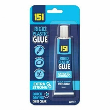 Ridged Hard Plastic Glue 30ml Adhesive FOR HOME & DOMESTIC