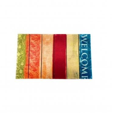 Rubber Flocked Designer Door & Floor Mat for your hallway, indoor and outdoor areas