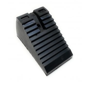 Rubber Wheel Chock Heavy Duty Blocks for Vehicles, Cars, Caravan, Trailer 1.3kg