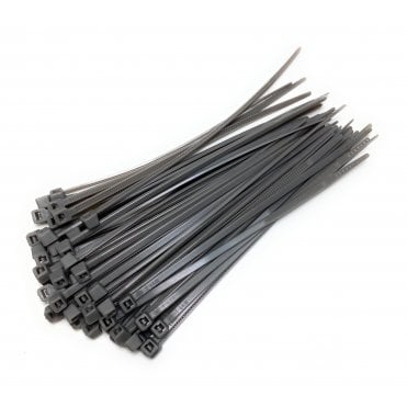 On1shelf Small Nylon Cable Ties 2.5mm Wide – 100mm & 160mm Self-Locking Zip Ties, Multiple Colours & Pack Sizes
