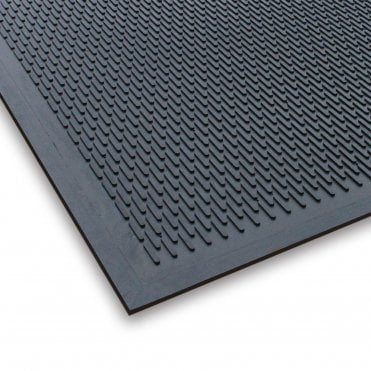 Soilscraper Outdoor Dirt Removal Mat 90cm x 150cm Black