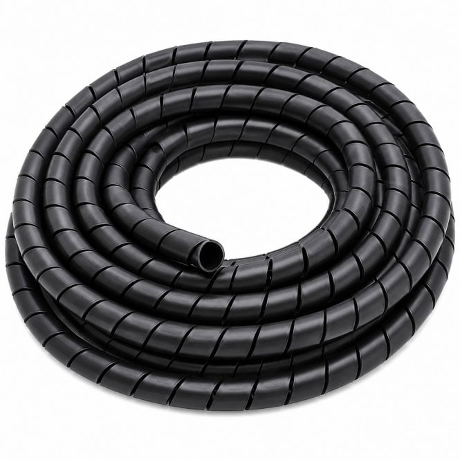 Spiral Cable Wrap Wire Tidy Kit for TV, PC, Desk & Home Cinema Cable Management