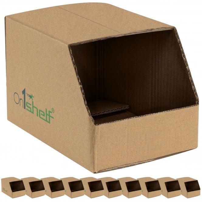 Stackable Ecological Cardboard Storage Bin Containers DW 03- 205(L)x140(W)x130(H)