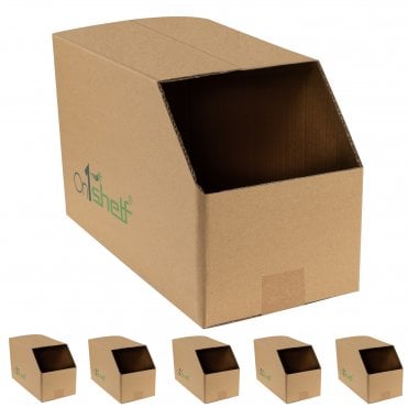 Stackable Ecological Cardboard Storage Bin Containers DW 07- 350(L)x170(W)x210(H)
